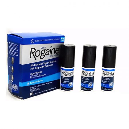 Rogaine Men's Extra Strength Solution Hair Regrowth Treatment , 3 Month