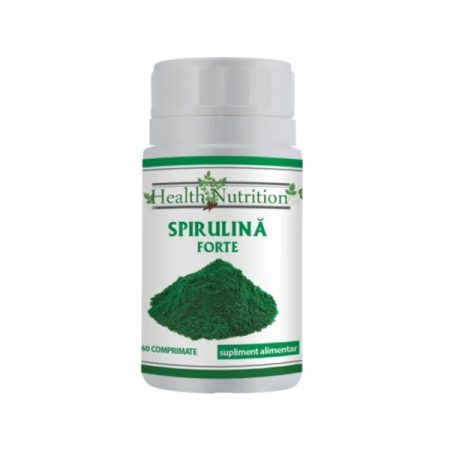 Spirulina forte 500mg, 60 tablets, Health Nutrition