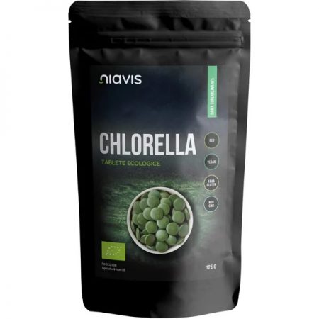 Chlorella Organic Tablets, 125g, Niavis