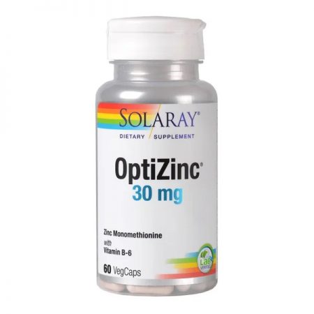 OptiZinc 30mg Solaray, 60 capsules, Secom