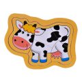 Cow Puzzle, Wooden, 5 pieces, 13 x 17 cm