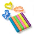 Playdough Set, 6 Different Colors, 9 Pieces 1