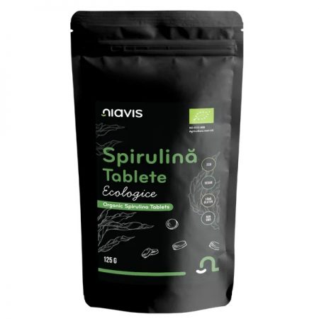 Spirulina Organic Tablets, 125g, Niavis