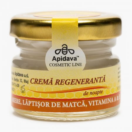 Regenerating Night Cream with Honey, Royal Jelly and Vitamin A and E, 30ml