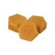 Hexagonal Vegetable Soap with Pollen 100gr Apidava