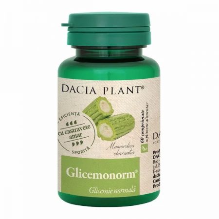 Glicemonorm, 60 tablets, Dacia Plant