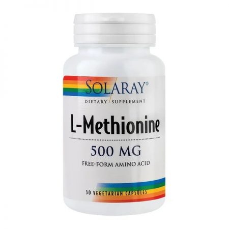 L-Methionine 500mg Solaray, 30 capsules, Secom