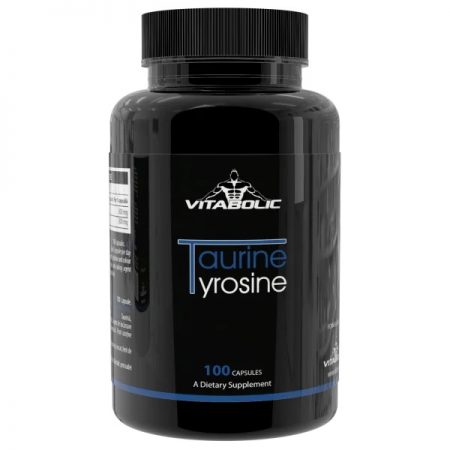 Taurine and Tyrosine, 100 capsules, Vitabolic