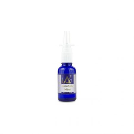 Nasal spray with colloidal silver 10ppm SinuSilv Mini 30ml, Alchemy