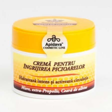 Honey, Wax and Propolis Foot Cream 50 ml, Apidava