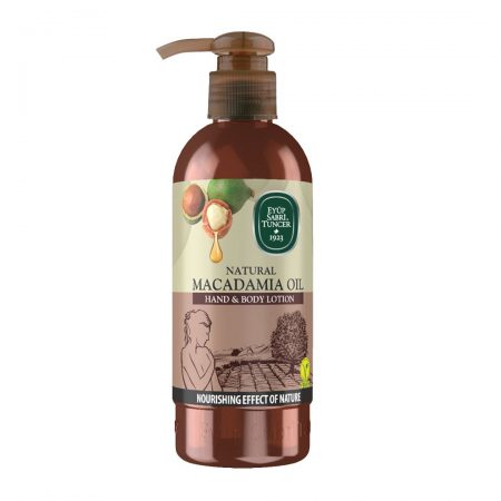 Hand and body lotion, with natural macadamia oil, 250ml, Eyup Sabri Tuncer
