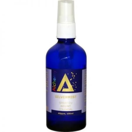 Mini Spray with Colloidal Silver SilverMist Mini 40ppm, 100ml, Alchemy