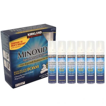 minoxidil kirkland foam 6 month
